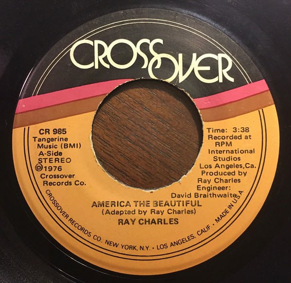 Accords et paroles America the beautiful Ray Charles