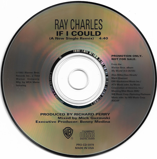 Accords et paroles If I Could Ray Charles