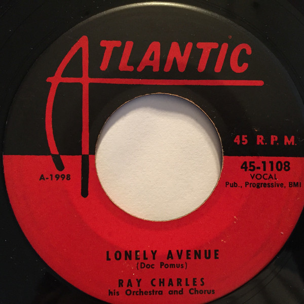 Accords et paroles Lonely Avenue Ray Charles