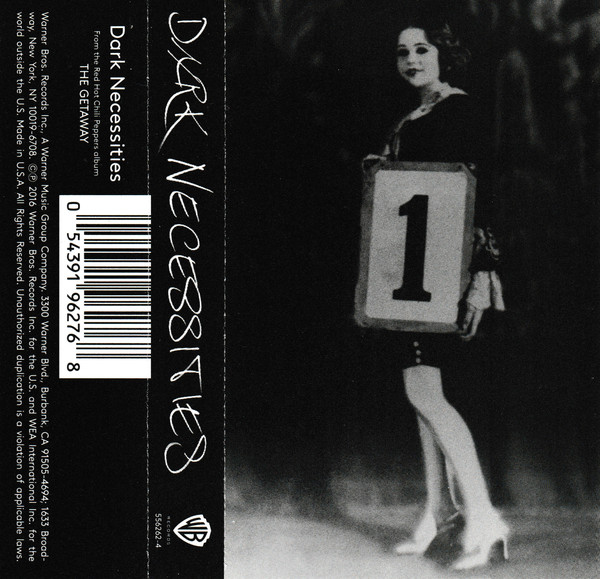Accords et paroles Dark Necessities Red Hot Chili Peppers