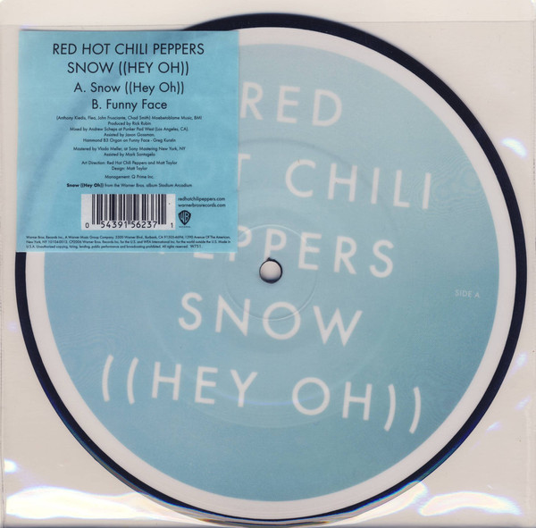 Accords et paroles Hey Red Hot Chili Peppers