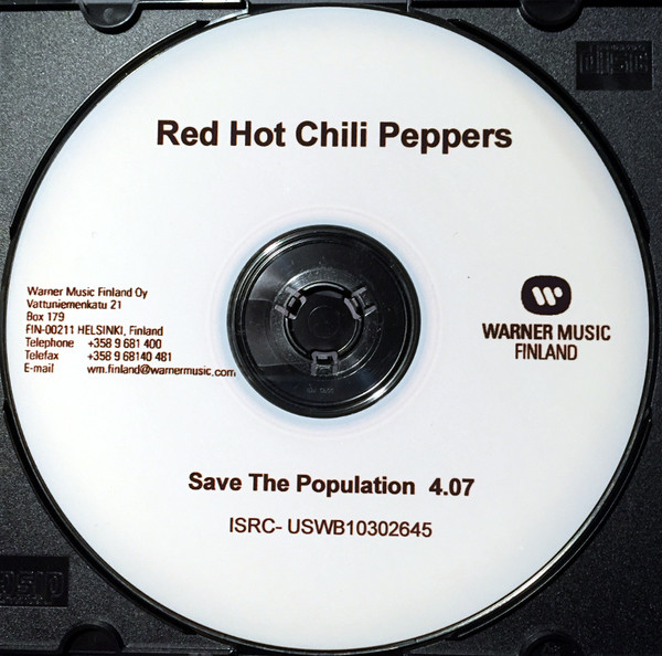 Accords et paroles Save The Population Red Hot Chili Peppers
