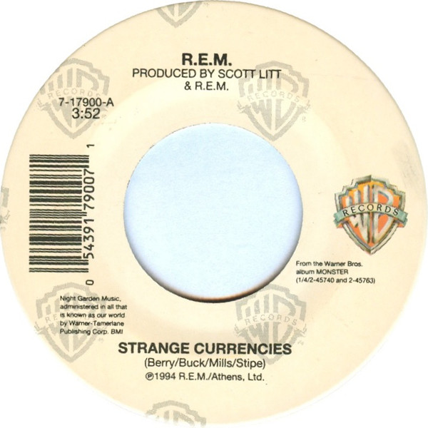 Accords et paroles Strange Currencies R.E.M.