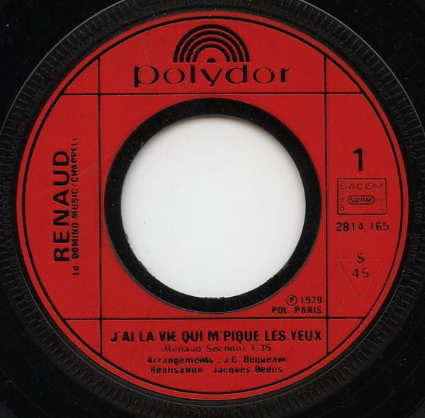 Accords et paroles Chtimi rock Renaud