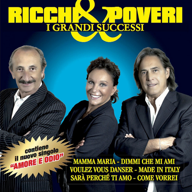 Accords et paroles Musica Vita Mia Ricchi E Poveri