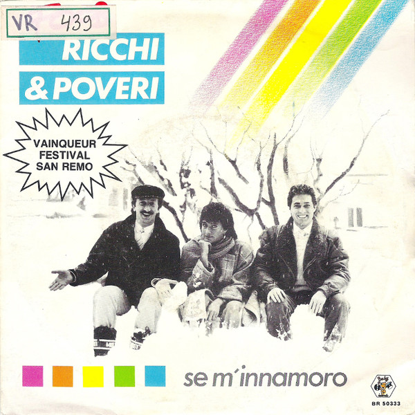 Accords et paroles Se Mi Innamoro Ricchi E Poveri