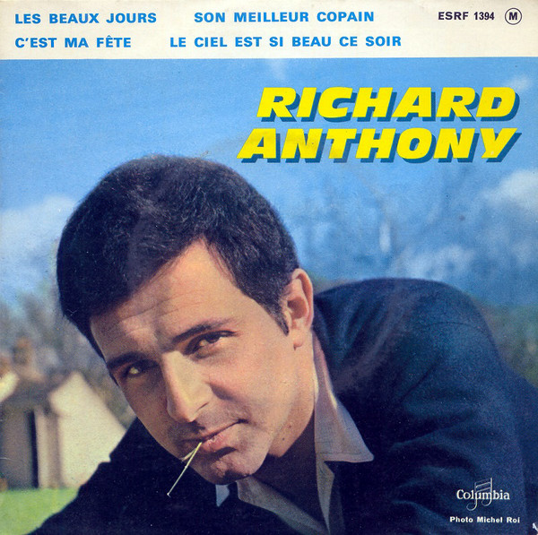 Accords et paroles Le ciel est si beau ce soir Richard Anthony