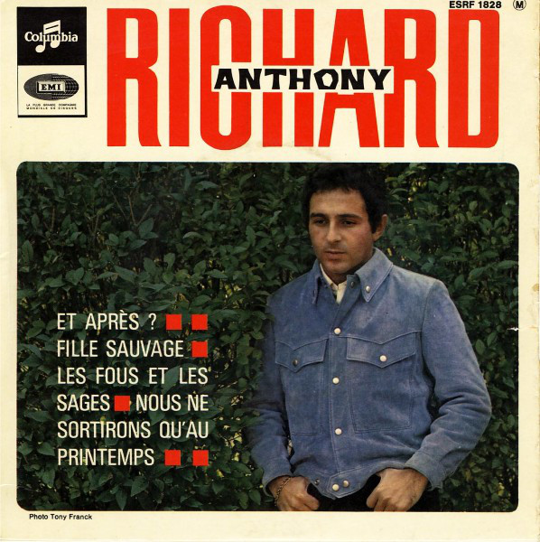 Accords et paroles Fille sauvage Richard Anthony