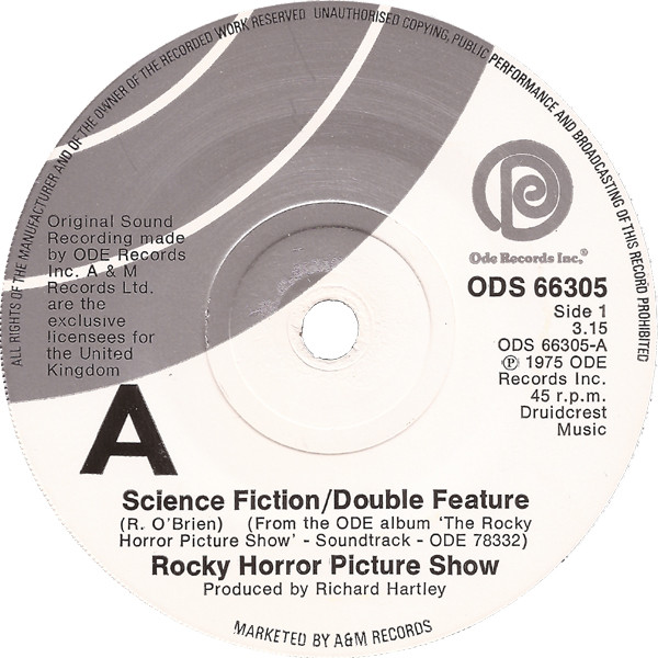 Accords et paroles Science Fiction/Double Feature Richard O'Brien