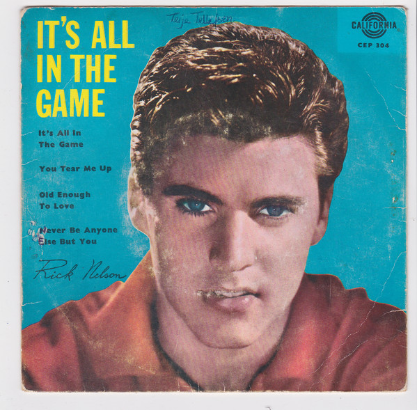 Accords et paroles All In The Game Ricky Nelson