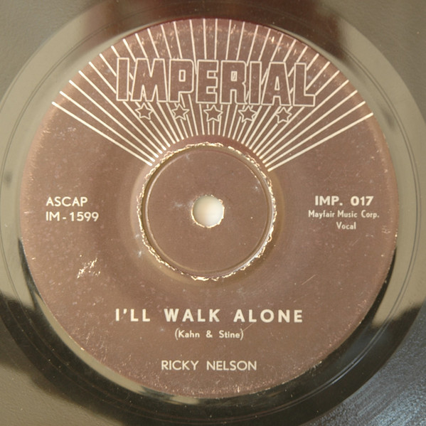 Accords et paroles Alone Ricky Nelson
