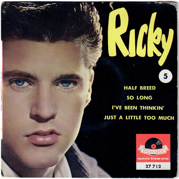 Accords et paroles Half Breed Ricky Nelson
