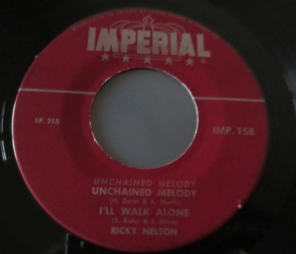 Accords et paroles Unchained Melody Ricky Nelson