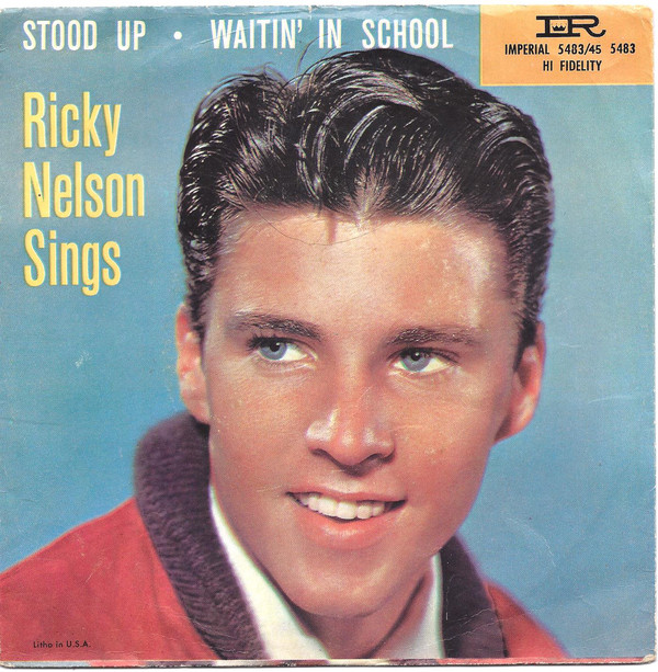 Accords et paroles Waitin' In School Ricky Nelson