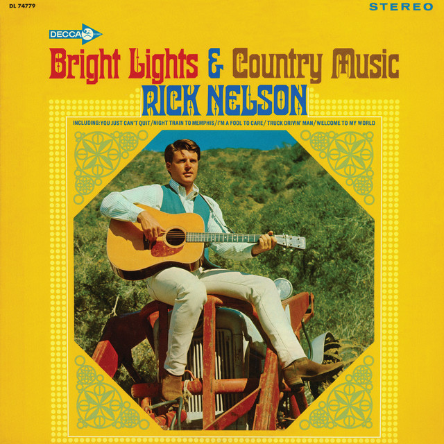 Accords et paroles Welcome To My World Ricky Nelson