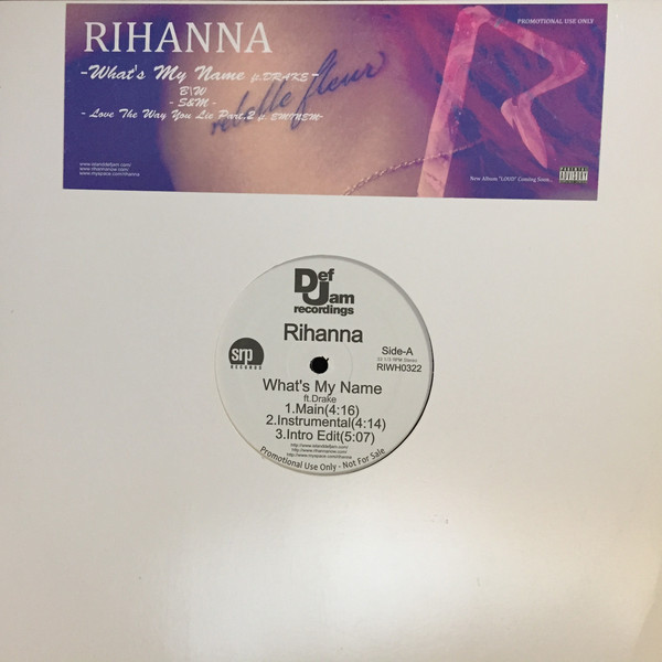 Accords et paroles What's My Name Rihanna