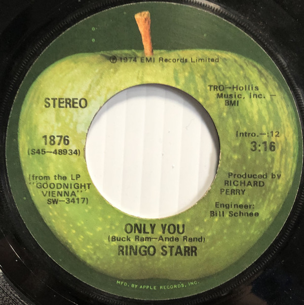 Accords et paroles Call Me Ringo Starr