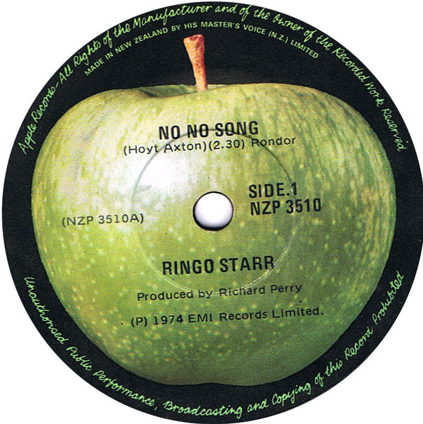 Accords et paroles No No Song Ringo Starr
