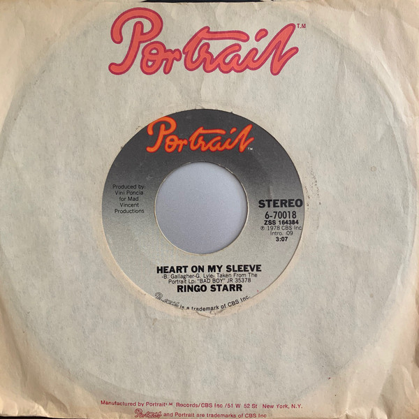 Accords et paroles Who Needs A Heart Ringo Starr