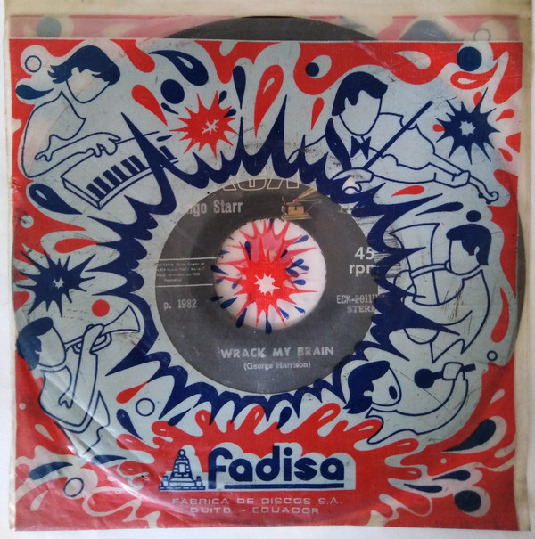 Accords et paroles Wrack My Brain Ringo Starr