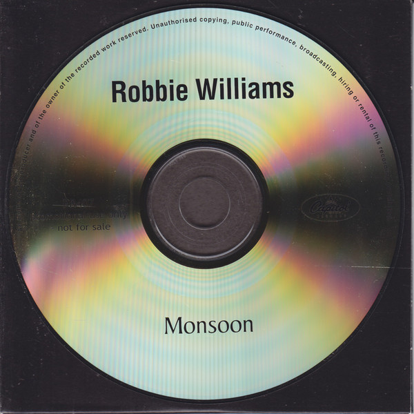 Accords et paroles Monsoon Robbie Williams