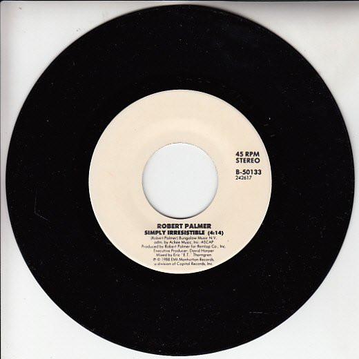 Accords et paroles Simply Irresistable Robert Palmer