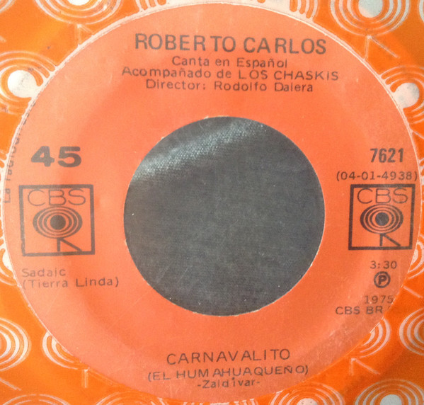 Accords et paroles Carnavalito Roberto Carlos