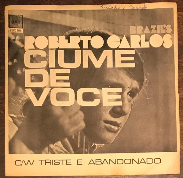 Accords et paroles Ciúme de Você Roberto Carlos