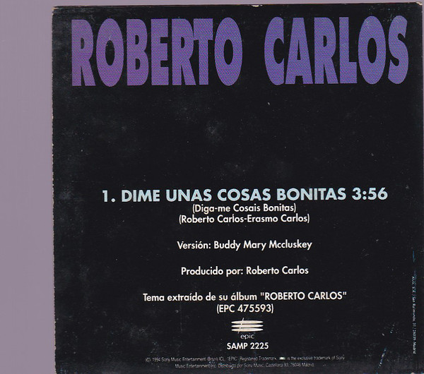Accords et paroles Dime Roberto Carlos