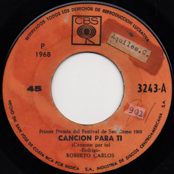 Accords et paroles É Tempo De Amar Roberto Carlos