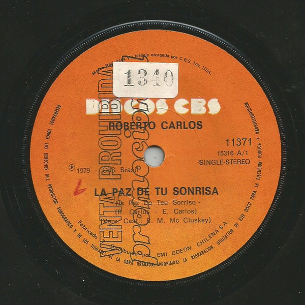Accords et paroles El Año Pasado Roberto Carlos