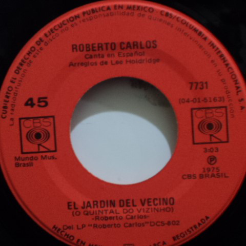 Accords et paroles El Cuerpo Roberto Carlos