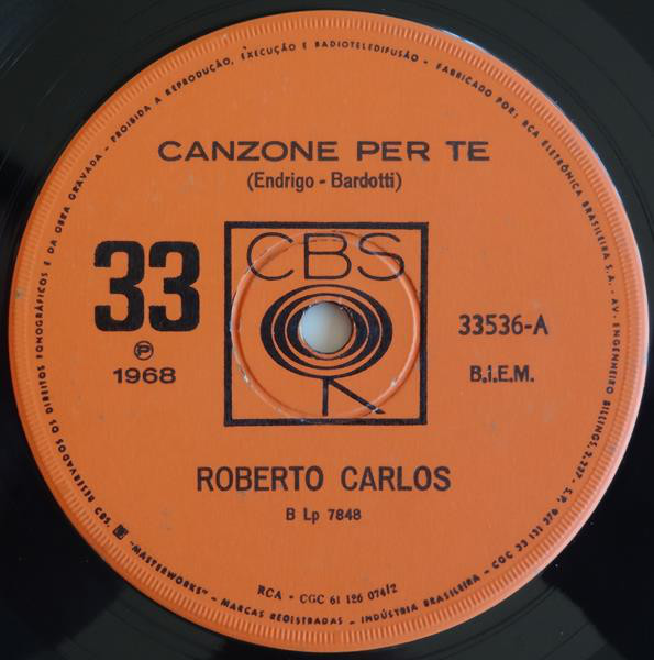 Accords et paroles Lultima Cosa Roberto Carlos
