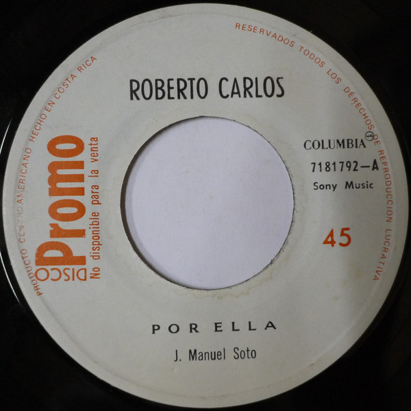 Accords et paroles Por Ella Roberto Carlos