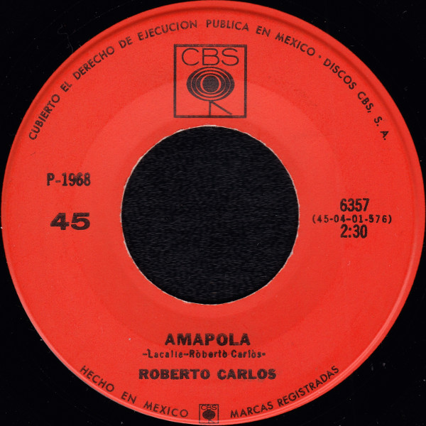 Accords et paroles Rosinha Roberto Carlos