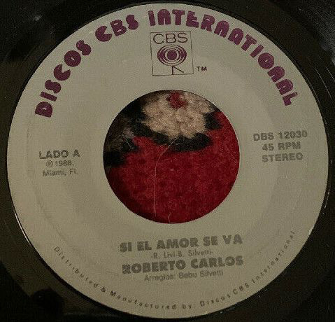 Accords et paroles Si El Amor Se Va Roberto Carlos