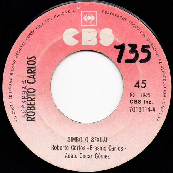 Accords et paroles Símbolo Sexual Roberto Carlos