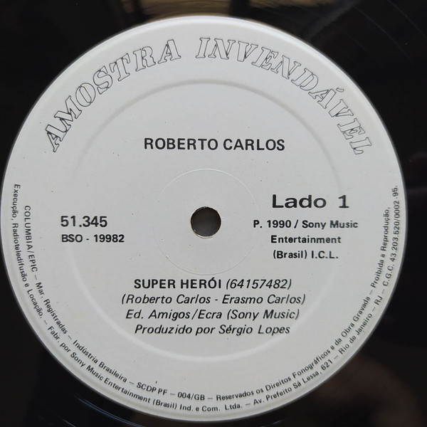 Accords et paroles Super-herói Roberto Carlos