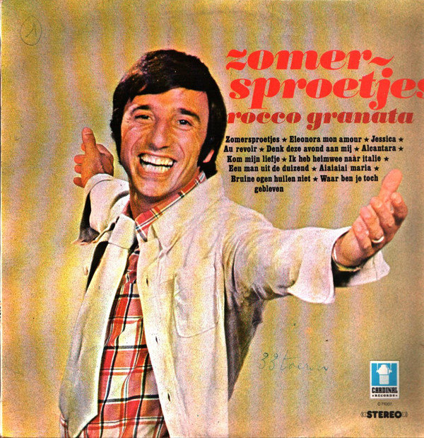 Accords et paroles Zomersproetjes Rocco Granata