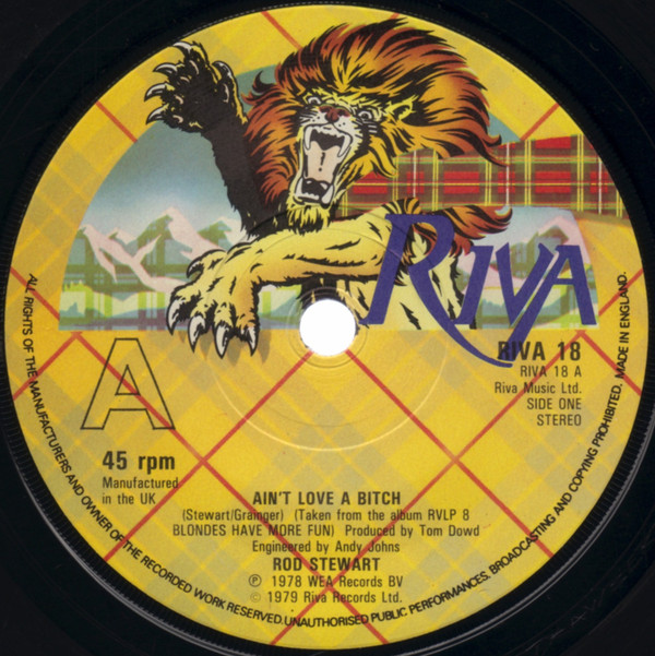 Accords et paroles Ain't Love A Bitch Rod Stewart