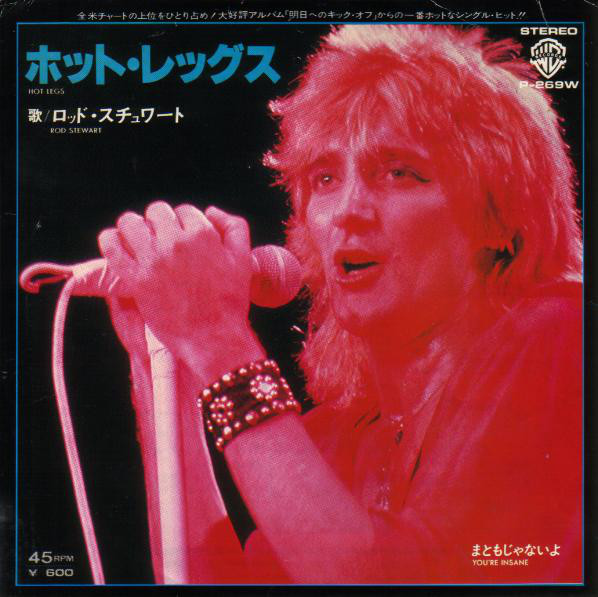 Accords et paroles Hot Legs Rod Stewart