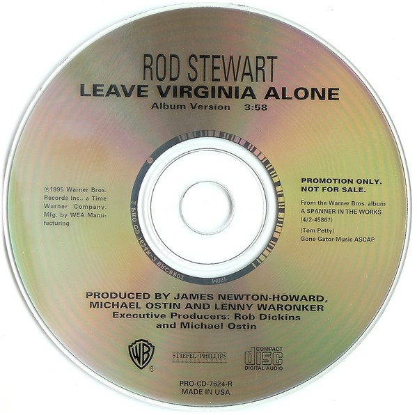 Accords et paroles Leave Virginia Alone Rod Stewart