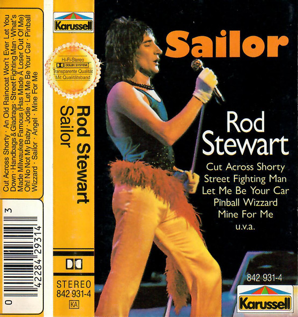 Accords et paroles Sailor Rod Stewart