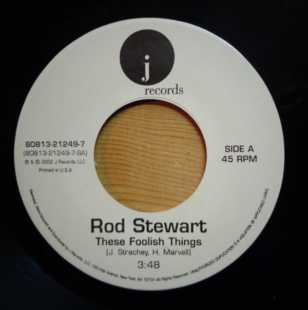 Accords et paroles These Foolish Things Rod Stewart