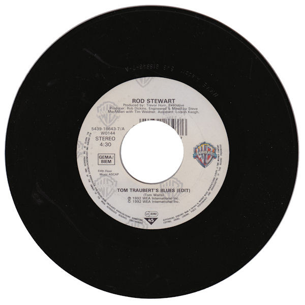 Accords et paroles Tom Trauberts Blues Rod Stewart
