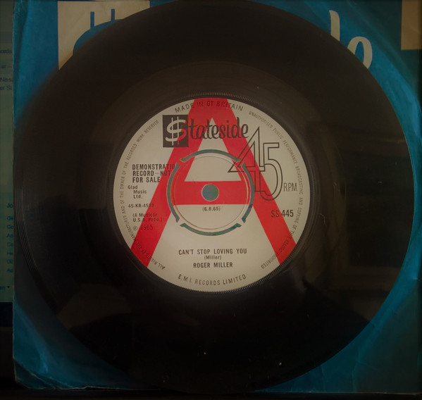 Accords et paroles Cant Stop Loving You Roger Miller