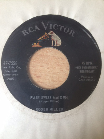 Accords et paroles Fair Swiss Maiden Roger Miller