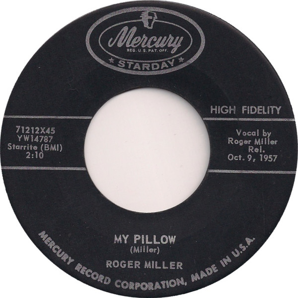 Accords et paroles My Pillow Roger Miller