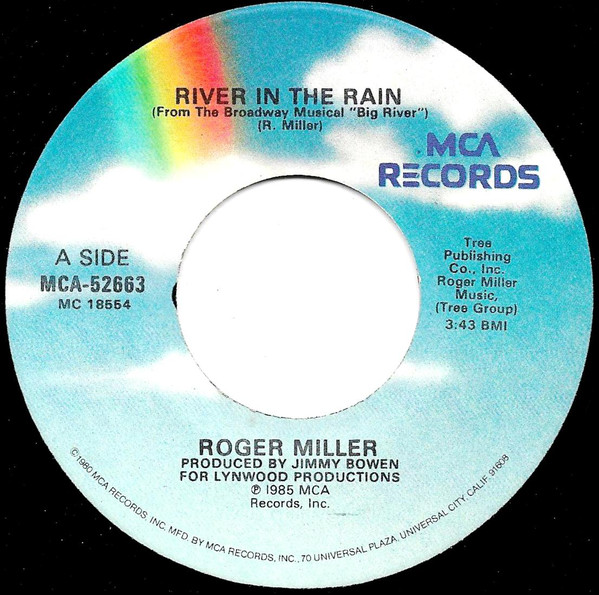Accords et paroles River In The Rain Roger Miller