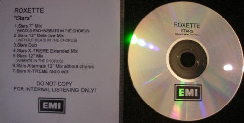 Accords et paroles Stars Roxette